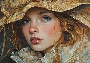 Portrait en or