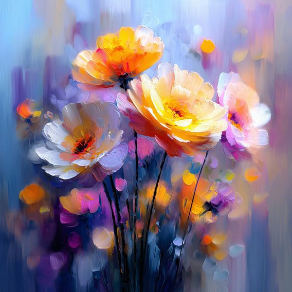 Lichtgevende bloemen van ARTemberaubend