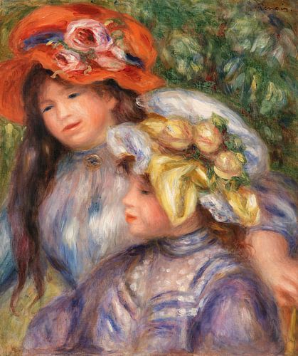 Renoir, twee kleine meisjes (1910)