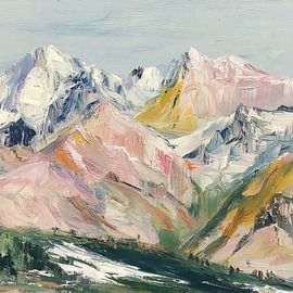 Mountain Layers by M.A.Z.U.N.
