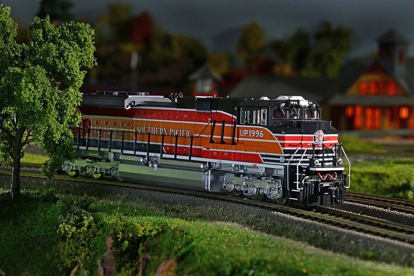 Amerikaanse modelspoorweg SD 70 ACE van Ingo Laue