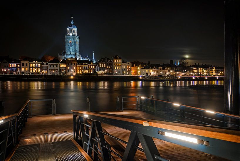 Deventer Skyline van Martin Podt