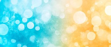 Kleurrijke bokeh-illusie van Poster Art Shop