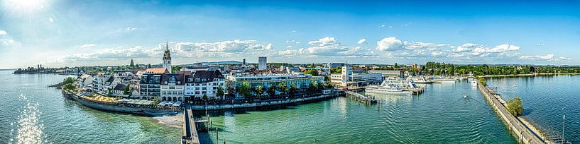 Panorama Friedrichshafen by Dieter Walther