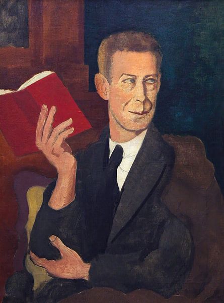Roger de La Fresnaye - Portrait of Jean-Louis Gampert (1921) by Peter Balan