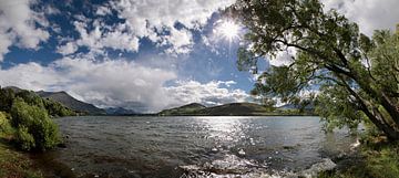 Lake Hayes in stormy weather, New Zealand by Christian Müringer