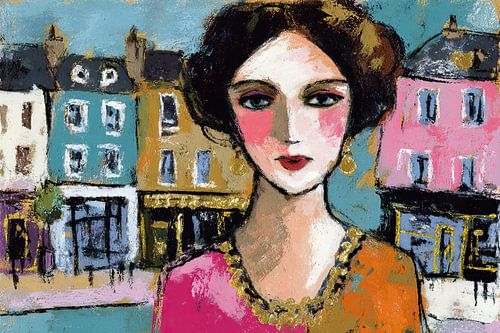 Woman in the Lake District | Colourful, Charming Woman in the City