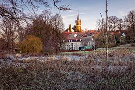 Château et église d'Elsloo sur Rob Boon
