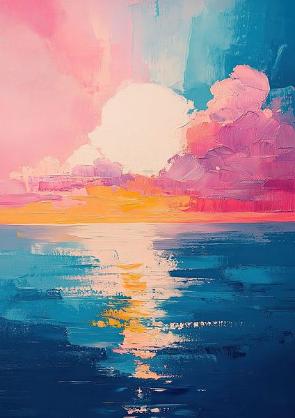Zee Zon Strand Horizon Lucht van Niklas Maximilian