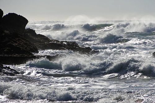 De zee bij Cascais portugal