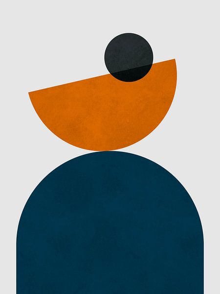Kunst met cirkels 2 van Vitor Costa