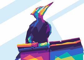 Landscape Crow Popart