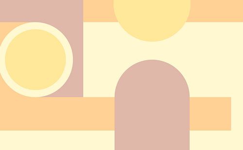 Lichte Retro Abstractie Urban II