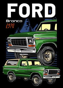 1978 Ford Bronco Auto van Adam Khabibi