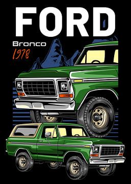 1978 Ford Bronco Auto von Adam Khabibi