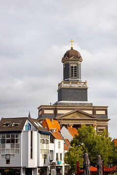 Kerk in Leiden van Michael Ruland