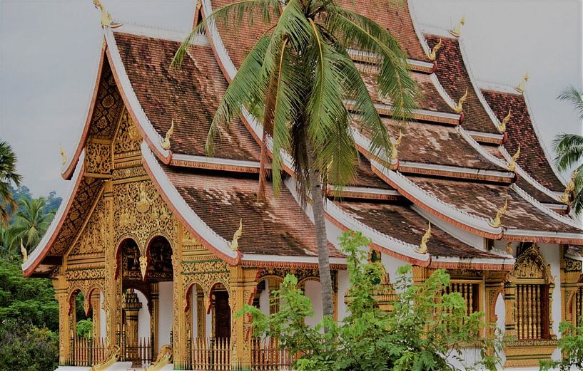 Temple d'or à Luang Prabang, Laos par Gert-Jan Siesling