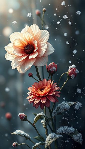 winter flower by NA!NI