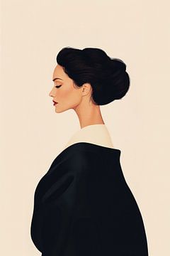 Stylish in Black no.1 by Studio BB