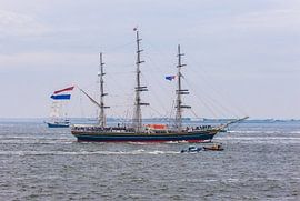 Clipper Stad Amsterdam with the KNRM by Brian Morgan