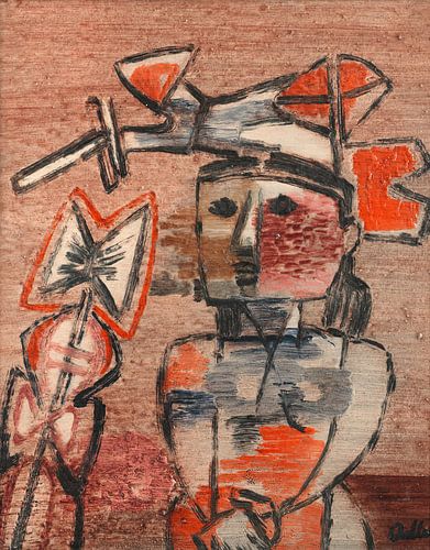 Jankel Adler - Young girl