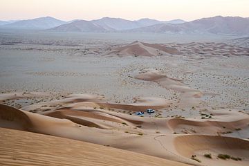 Rub al Khali: wildkamperen in de woestijn van The Book of Wandering