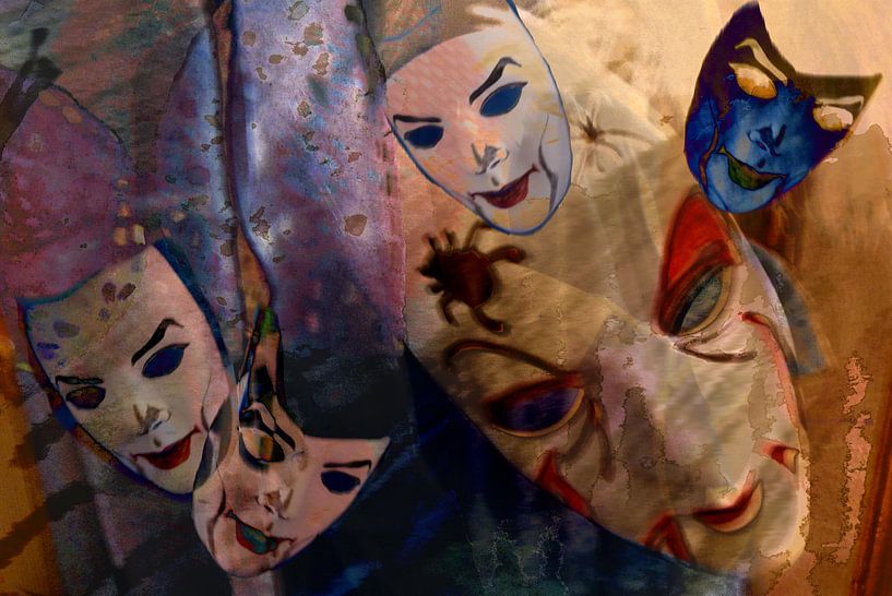 Spiel mit der Maske von Heidrun Carola Herrmann