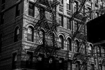 New York fire escapes van Jeffrey Schaefer