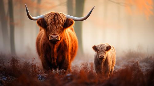 Schotse Hooglanders: Het Jonge Kalf