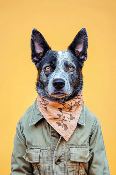 Australian Cattledog by Poster Art Shop