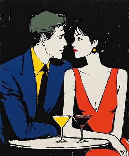 Vrouw Jurk | Flirting Over Drinks