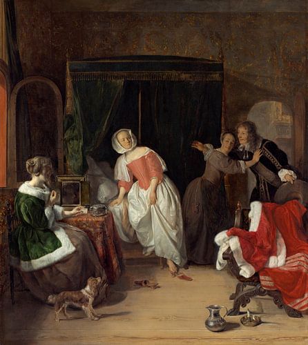 De indringer, Gabriël Metsu
