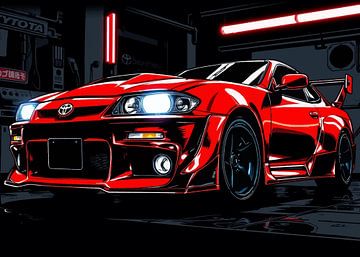 Toyota Supra Turbo van MIROKKU