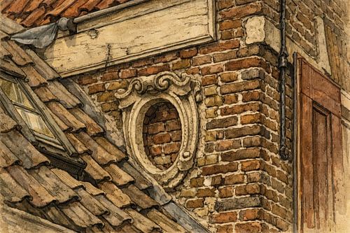 Muurhuizen historisch Amersfoort 11 20e eeuw van Watze D. de Haan