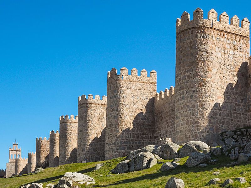 City wall of Avila by Katrin May