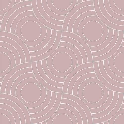 Retro Japans patroon. Moderne abstracte geometrische kunst in oudroze en wit