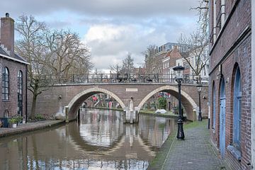 Vollersbridge Utrecht - Winter by Coen Koppen
