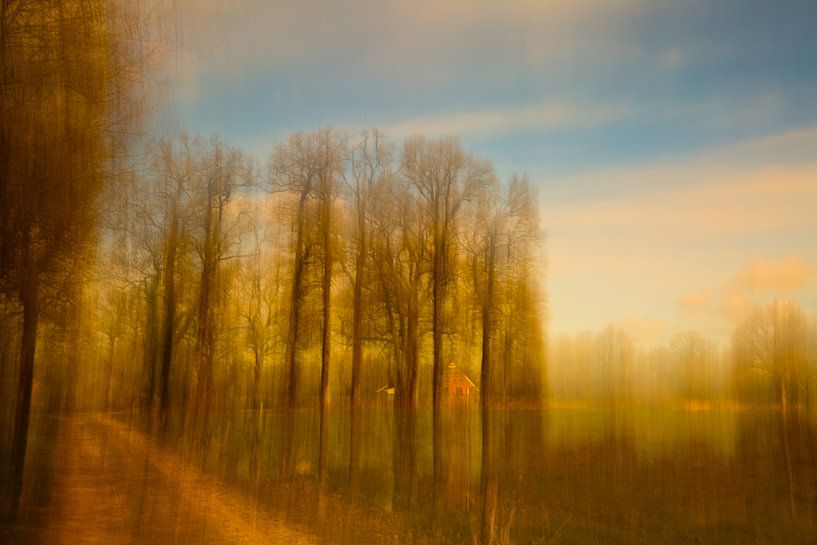 Boerderij aan landweg von Mark Scheper