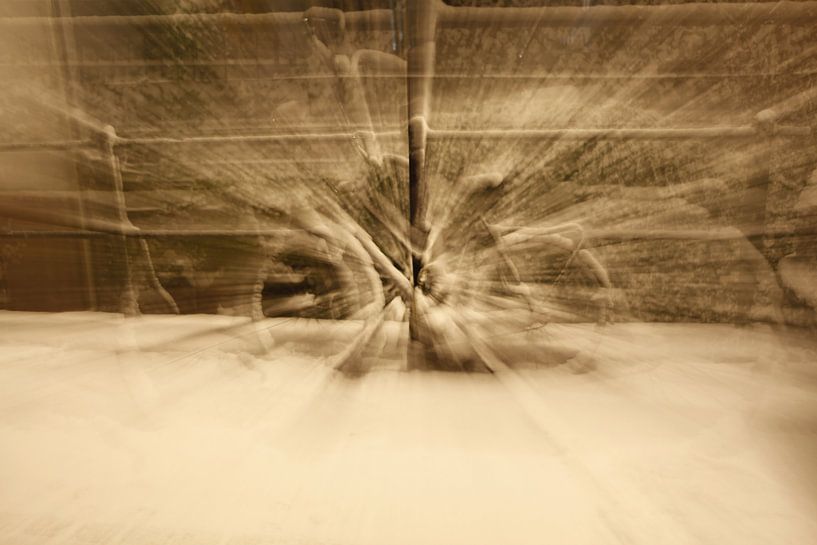 Sneeuwfiets par Paul van der Lugt