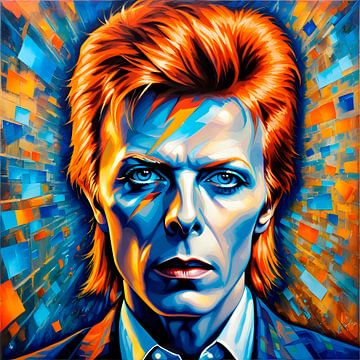 Ziggy Stardust - Eine lebendige Ode an David Bowie von Zebra404 - Art Parts