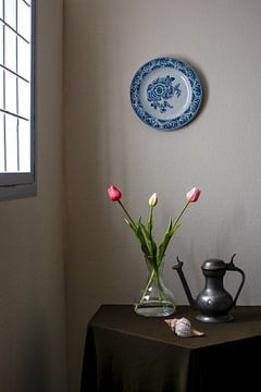 Three Tulips No. 1 van Alexander Tromp