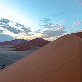 Dune 45 au lever du soleil sur Jeroen de Weerd