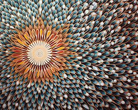 Colourful abstract art 50950 by Abstract Painting