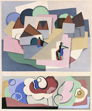Collectie Decoraties en Kleuren 11 (1930) van Georges Valmier van Peter Balan