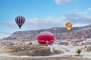 Montgolfière dans la Vallée Rouge