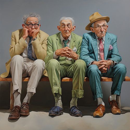 Alter Weisheit Lebenserfahrung Humor Freundschaft Leben von gm_designs