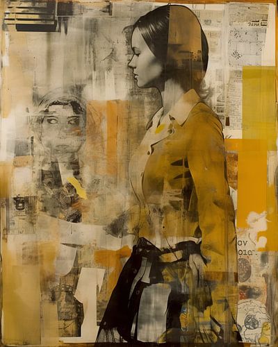 Moderne én vintage collage