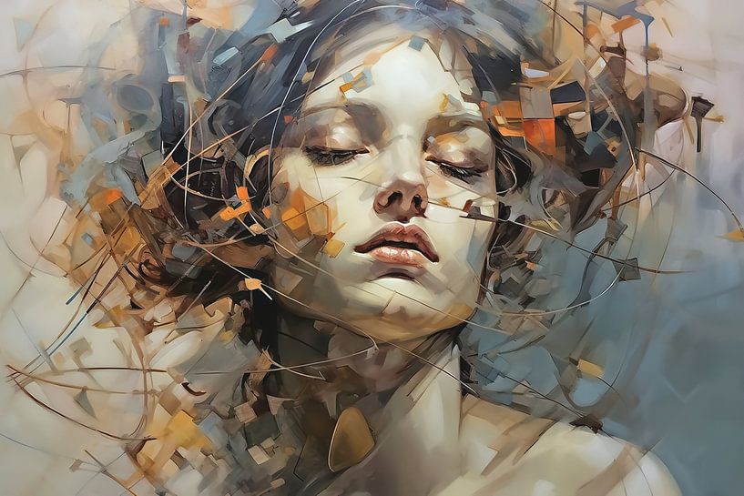Modern style portrait. by Harry Stok