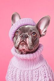 Bouledogue français sur Poster Art Shop