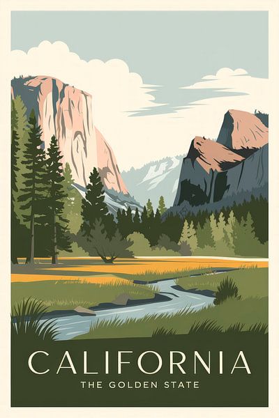 California by Poster Art Shop